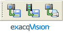 exacqVision Search Result Ribbon