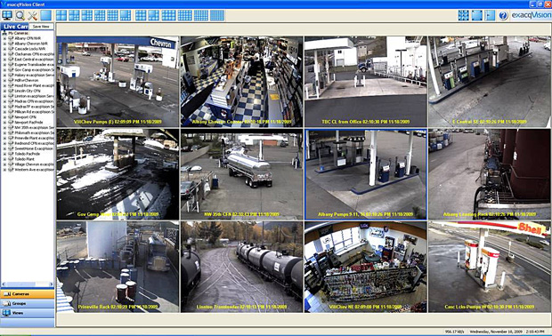 Carson Oil - exacqVision multi-site view