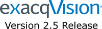 exacqVision Version 2.5 Release