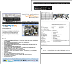 exacqVision Spec Sheets