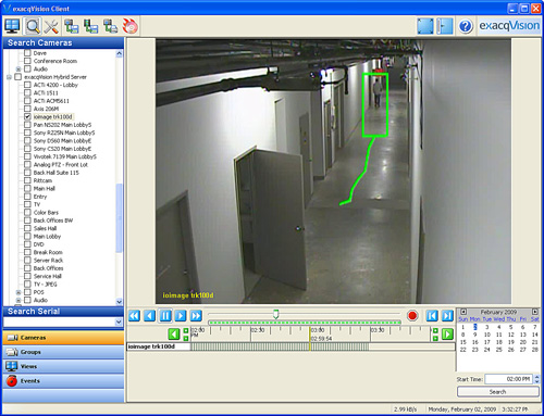 ioimage search in exacqVision