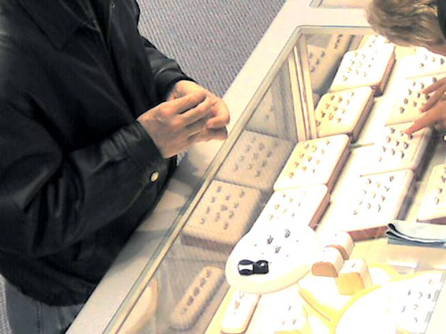 exacqVision jewelry store theft video