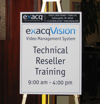 exacqVision Technical Training