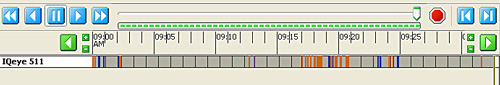 exacqVision Smart Search - Orange Bars