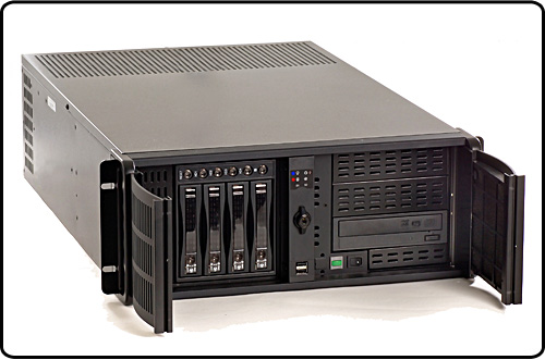 exacqVision 4U IP Server - front view