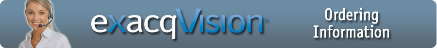 exacqVision Ordering Information