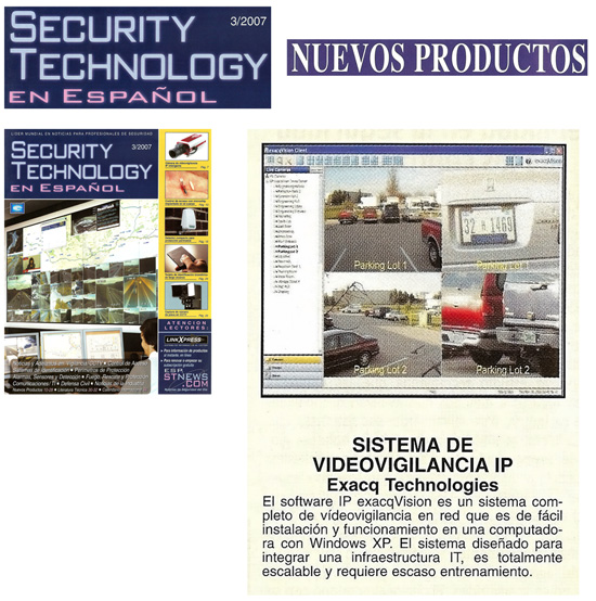 Exacq in Security Technology en Espa�ol