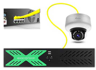 exacqVision Una All-in-One Video Server includes exacqVision Start VMS Software licenses