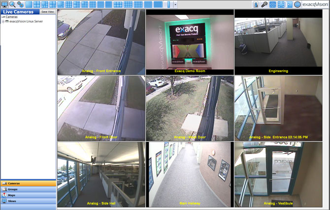 exacqVision Pro VMS Software
