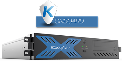 exacqVision NVR Kantech Access Control Onboard